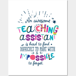 An Awesome Teaching Assistant Gift Idea - Impossible to forget Posters and Art